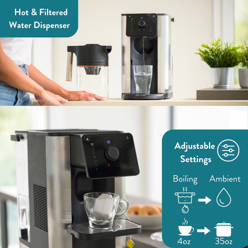 Aqua Optima Aurora 10 Cup Drip Coffee Maker & Coffee Machine