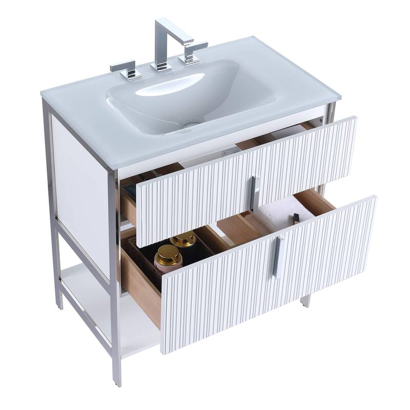 Fine Fixtures Serenity Modern bathroom vanity