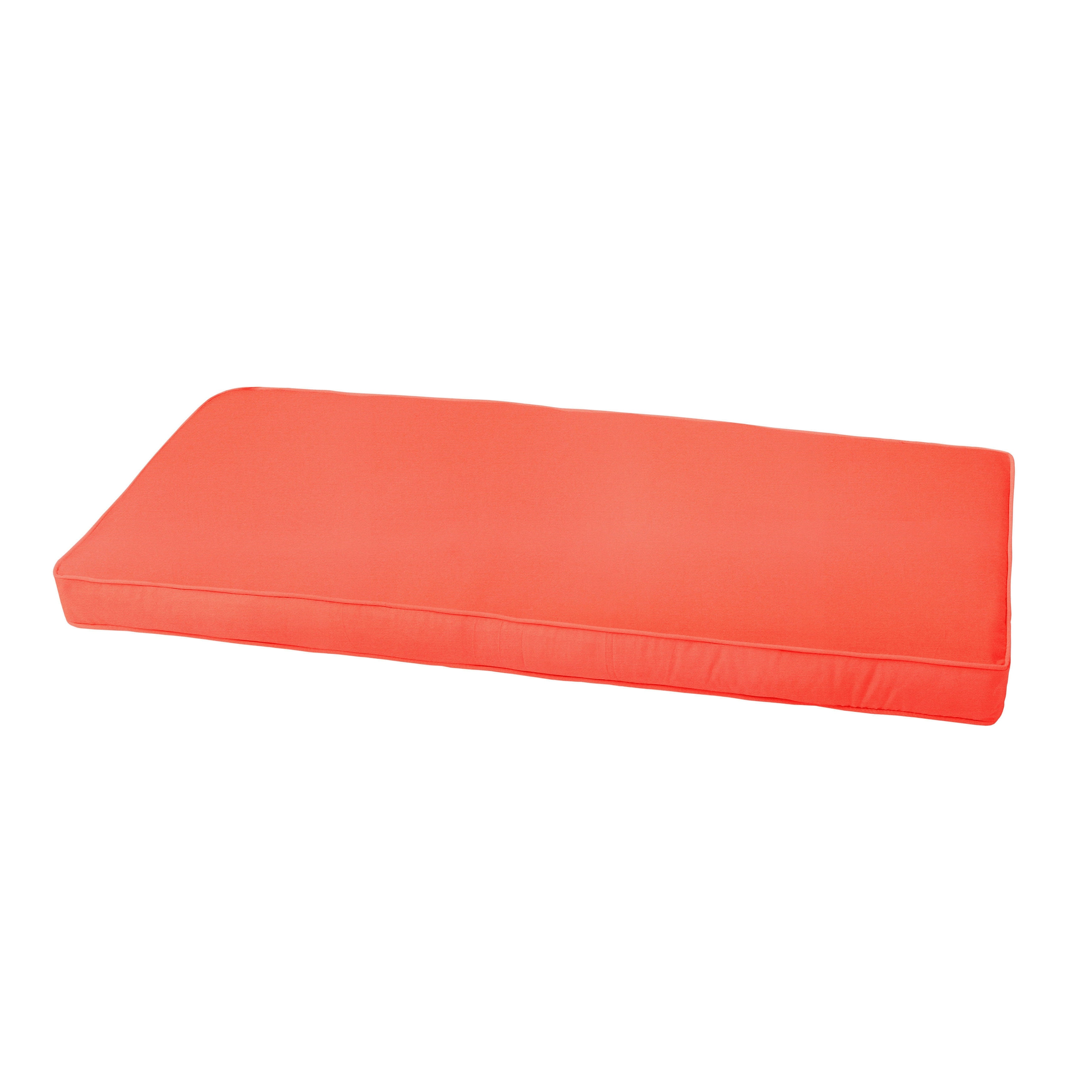 Coral bench cushion discount