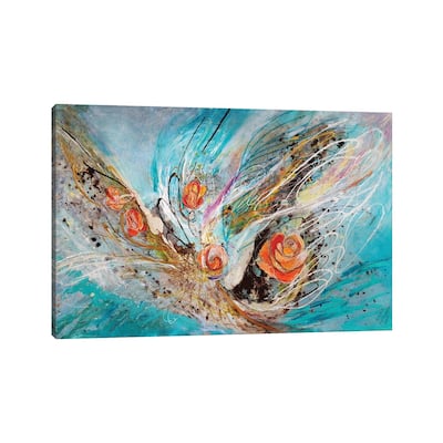 iCanvas "The Angel Wings X. The Five Roses" by Elena Kotliarker Canvas Print
