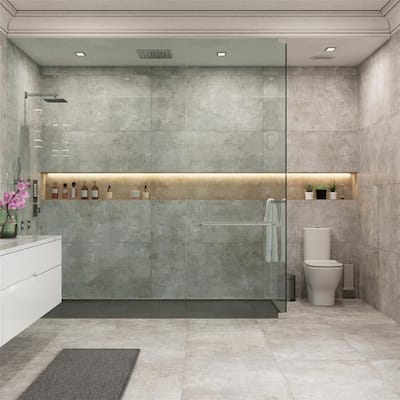 Merola Tile Pictura Capua 23-1/2" x 47" Porcelain Floor and Wall Tile