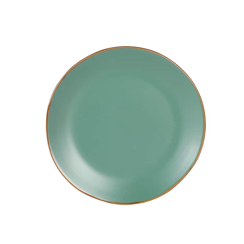 Gibson Home Hazeltine 16 Piece Plates and Bowls Dishes Stoneware Ceramic Dinnerware Set