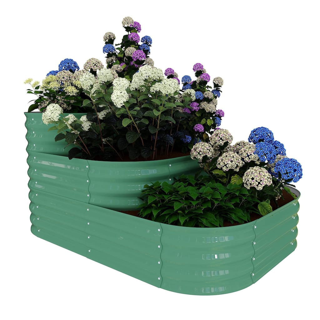 30" Deep Root Zone Raised Garden Bed, Family Gardening Kit
