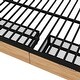 preview thumbnail 7 of 10, Full Size Metal Convertible Bunk Bed with Two Storage Drawers, Features Sturdy Frame, Guardrails, and Easy Conversion
