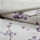 preview thumbnail 4 of 7, Madison Park Isabella Purple/ Taupe 8 Piece Cotton Comforter Set