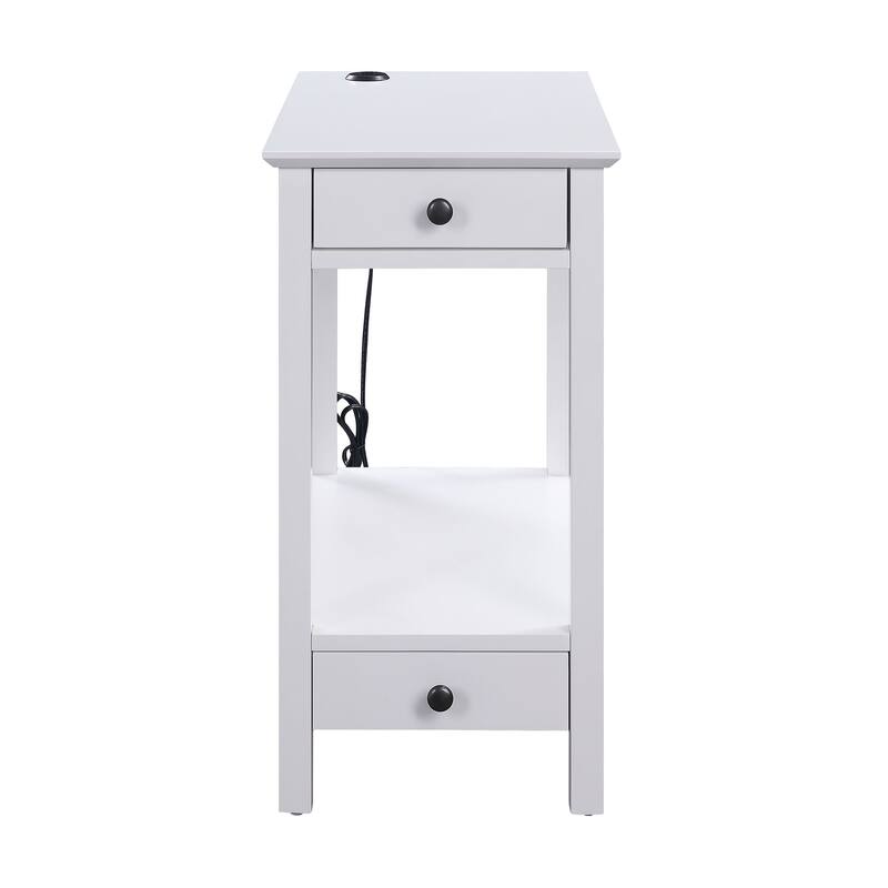 Albernaz Storage Accent Table with USB