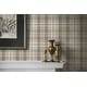 preview thumbnail 14 of 33, Harry & Grace Thornbury Tailored Plaid Peel and Stick Wallpaper
