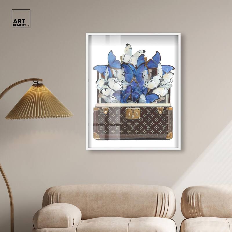 Luxurious Butterflies Shadowbox by Art Remedy