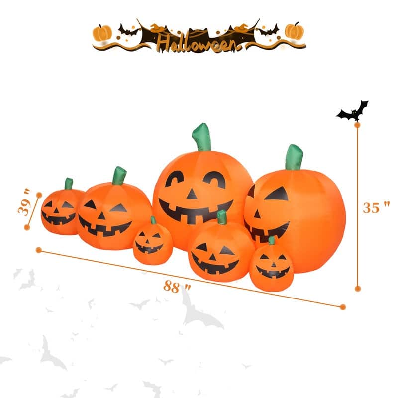 Pumpkin Inflatable Halloween Decoration