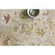 preview thumbnail 14 of 16, Alexander Home Transitional Floral Mosaic Hand-Hooked 100% Wool Rug