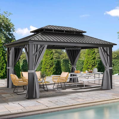 Outdoor Aluminum Canopy Gazebo