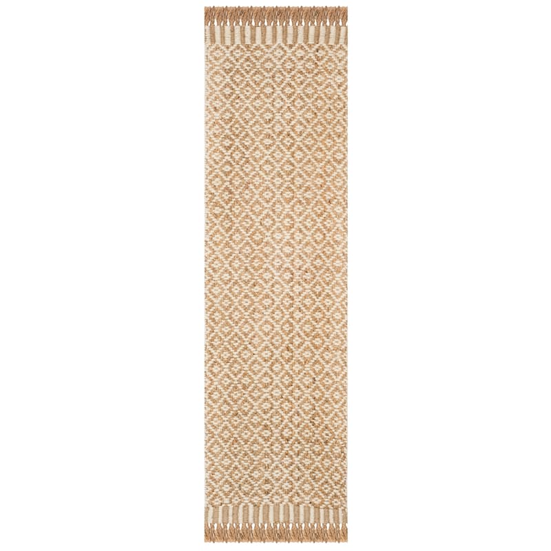 SAFAVIEH Handmade Natural Fiber Allisson Jute Fringe Rug