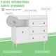 preview thumbnail 28 of 45, Nursery Dresser with Changing Top Baby Dresser with Changing Table Top