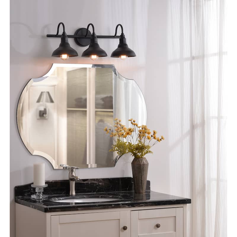 Kenroy Home Dale 3-Light Vanity Light - Sand Black