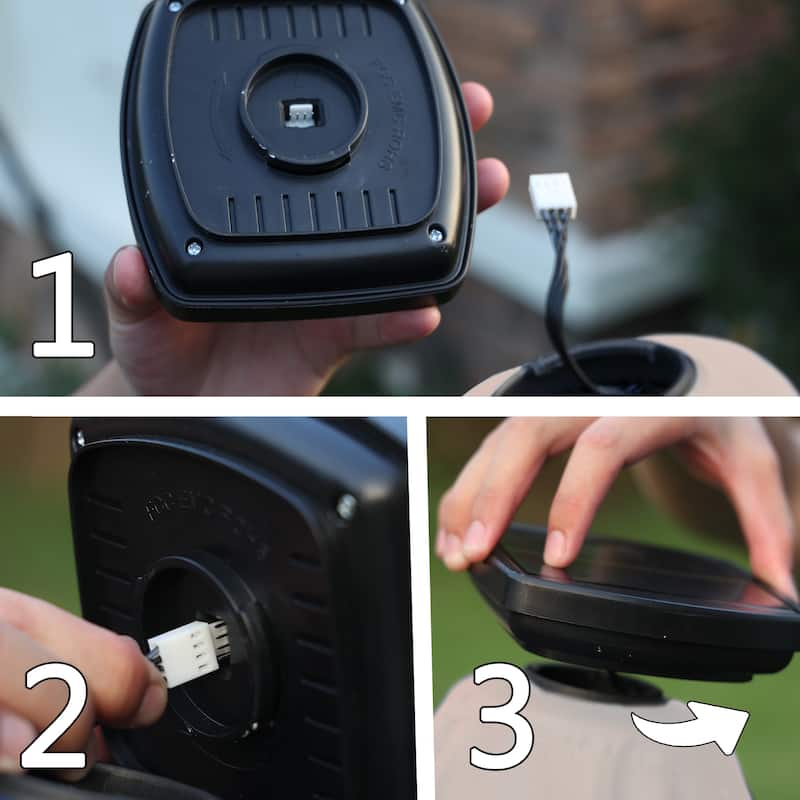 Autlaycil 13 ft Patio Umbrella with Crank For Outdoor Umbrella Base Included