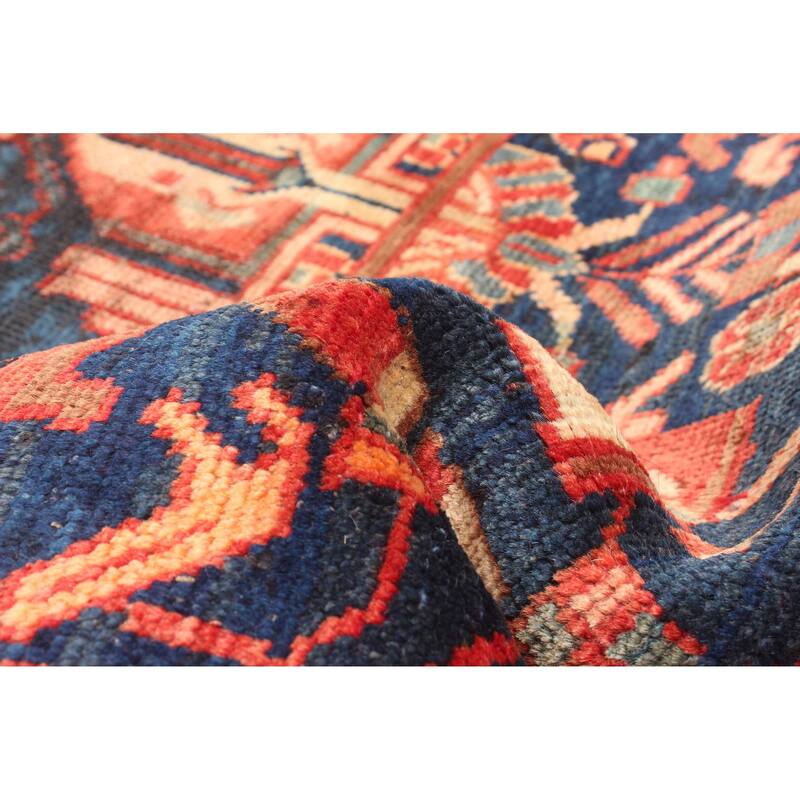 ECARPETGALLERY Hand-knotted Andelz Dark Navy Wool Rug - 3'3 x 5'0