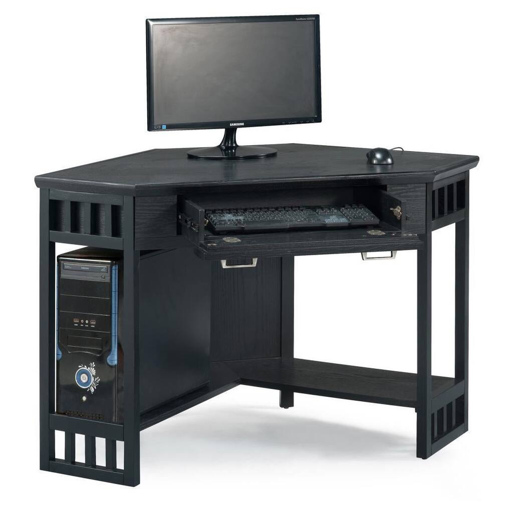 Hardwood Corner Laptop Desk