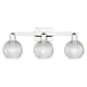 Option Polished Chrome / Clear Basketweave