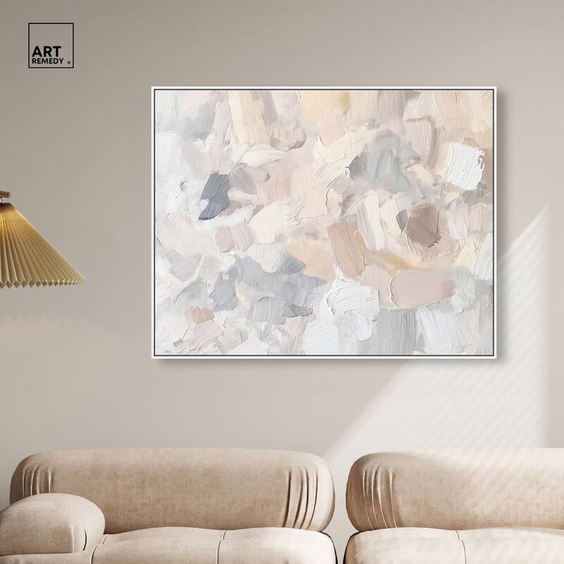 Soft Colors Fade I Canvas by Art Remedy
