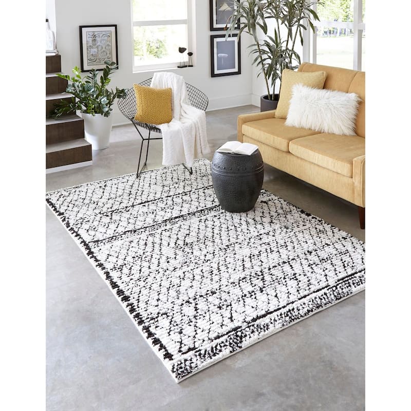 Contemporary Zaire Collection Area Rug
