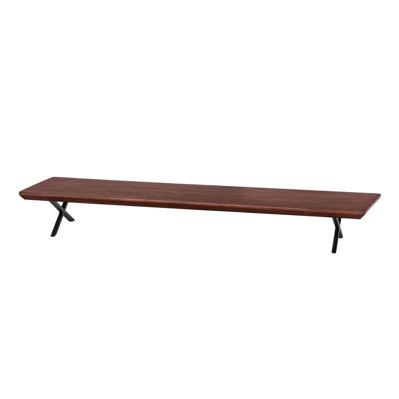 Jani Wood Monitor Stand Riser Desk - Ergonomic Design Stand, Desktop Organizer Table for Home, Office Workspace, Gaming Desk