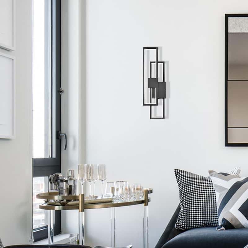 Gardone Modern LED Wall Sconce Wall Light Rectangle