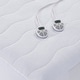 preview thumbnail 15 of 20, Serta Plush White Heated Mattress Pad