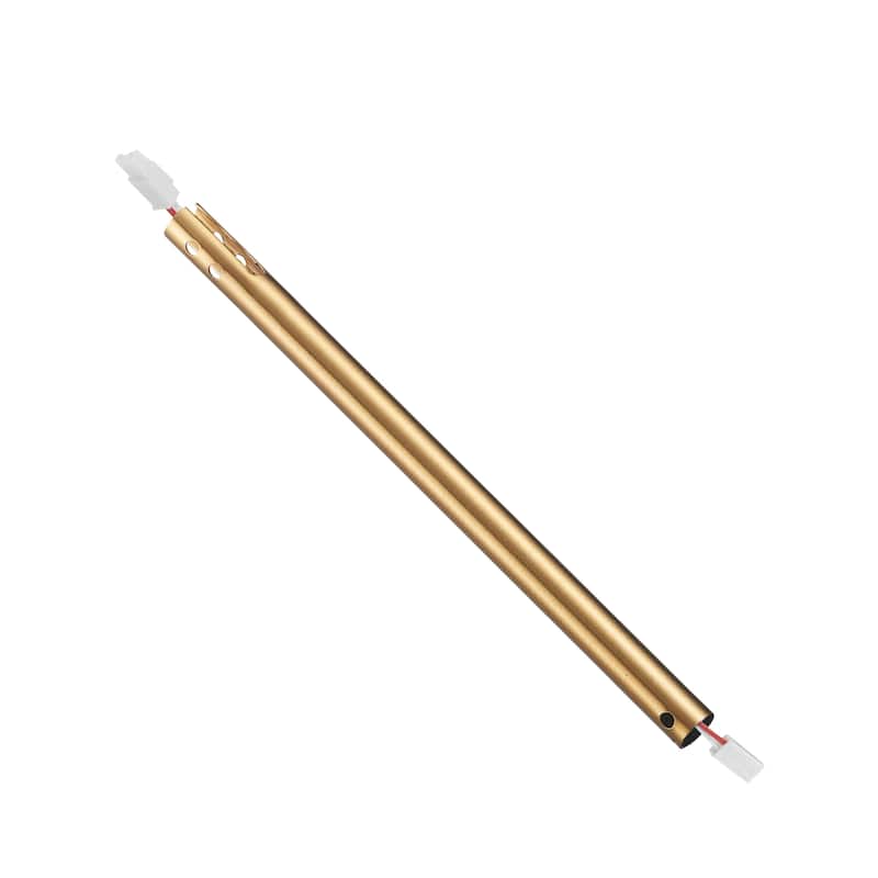 CARRO Smart Ceiling Fan Downrod (Compatible with CARRO Ceiling Fans Only) - 14 Inch - Gold