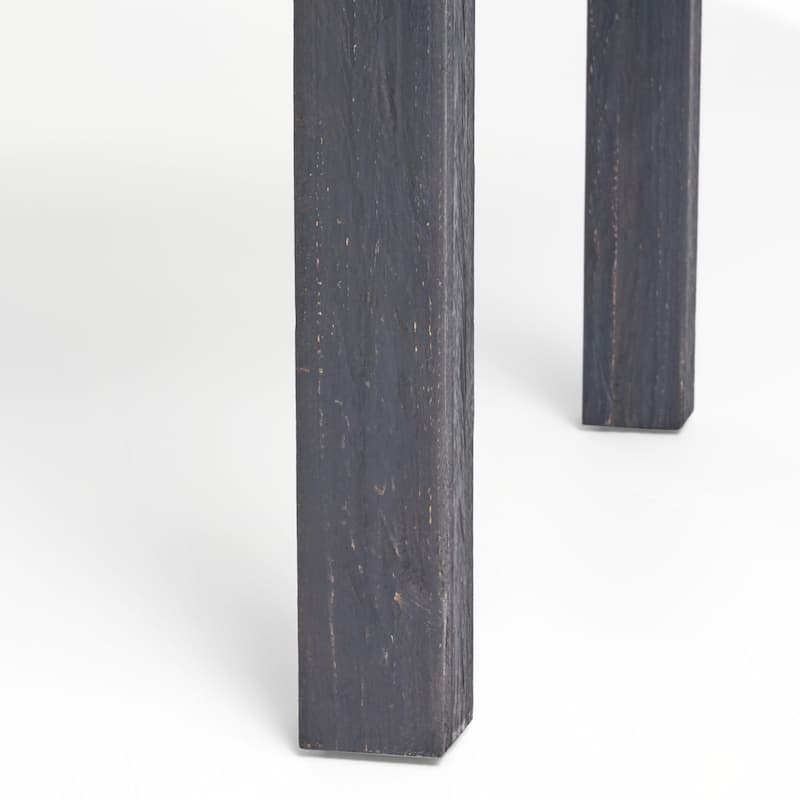 Outdoor Dining Chair Set of 2, Dark Grey
