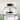 Starsky Modern Farmhouse 3-Light Clear Glass Drum Black Semi Flush Mount Ceiling Light for Kitchen Bedroom Hallway Entryway