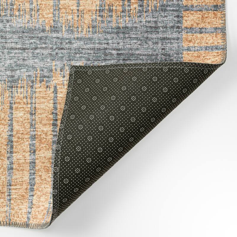 Indoor/ Outdoor Yuma Circles Washable Rug