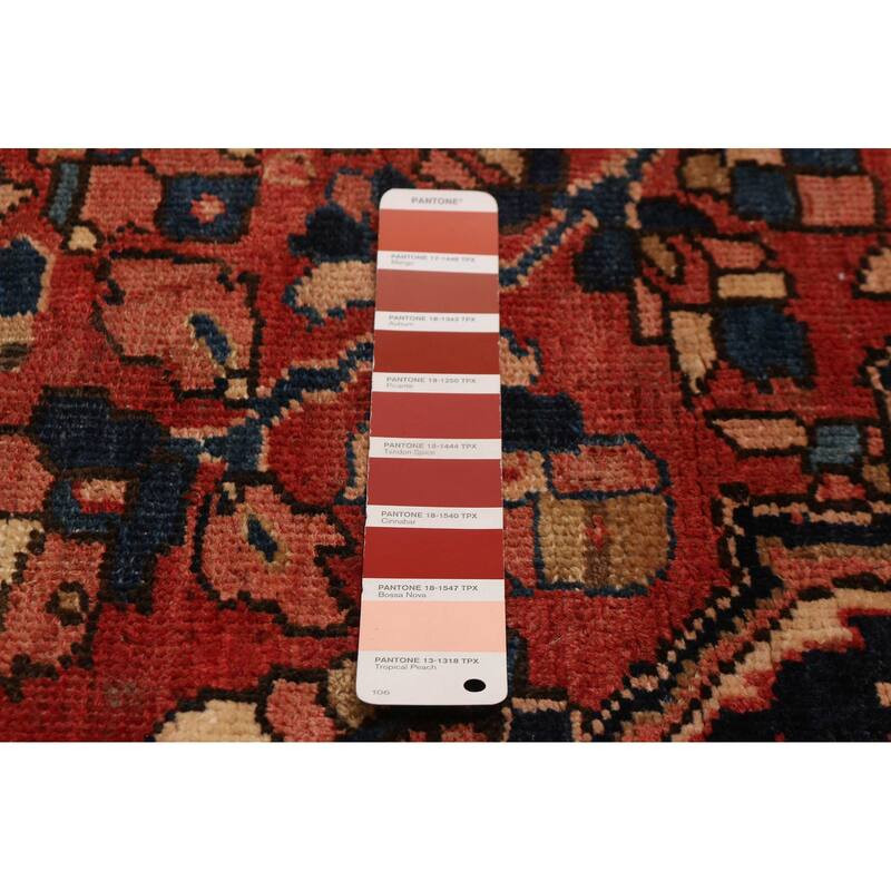 ECARPETGALLERY Hand-knotted Sarabi Dark Copper Wool Rug - 8'11 x 13'0