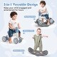 preview thumbnail 31 of 29, Costway 3 in 1 Rocking Horse with Detachable Balance Board and Height - See Details