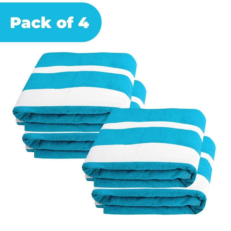 Superior Cabana Cotton Towel/ Chaise Lounge Chair Cover