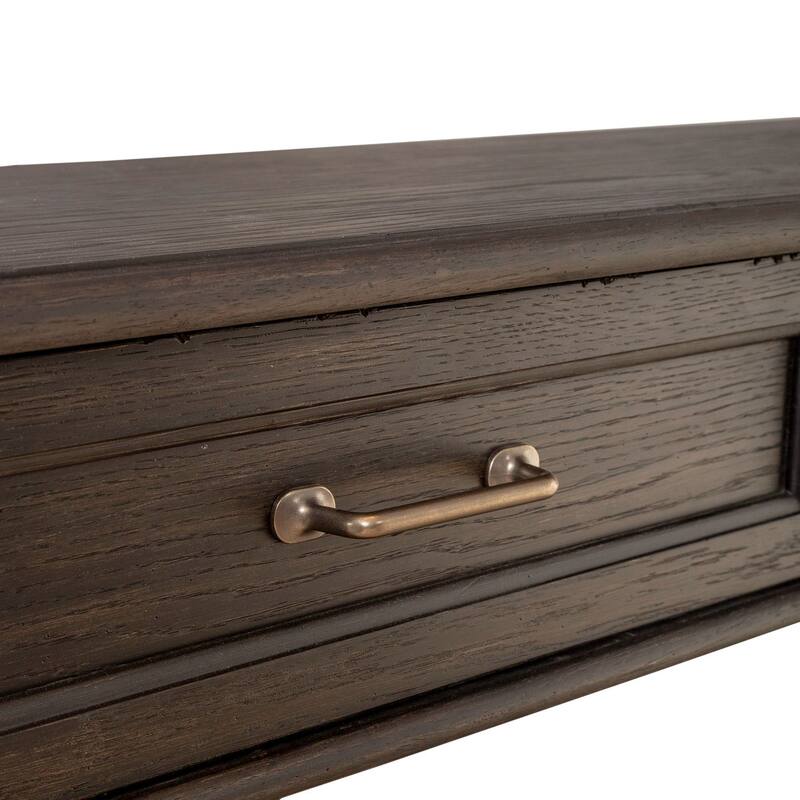 Mill Creek Peppercorn 2 Drawer Sofa Table