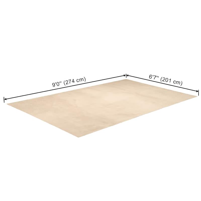 ECARPETGALLERY Argo Plush & Shags Machine Washable Area Rug