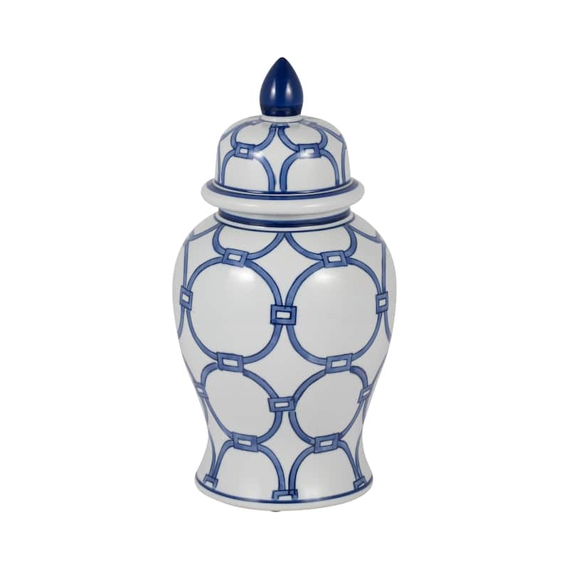 Sagebrook Home Temple Ceramic Jar