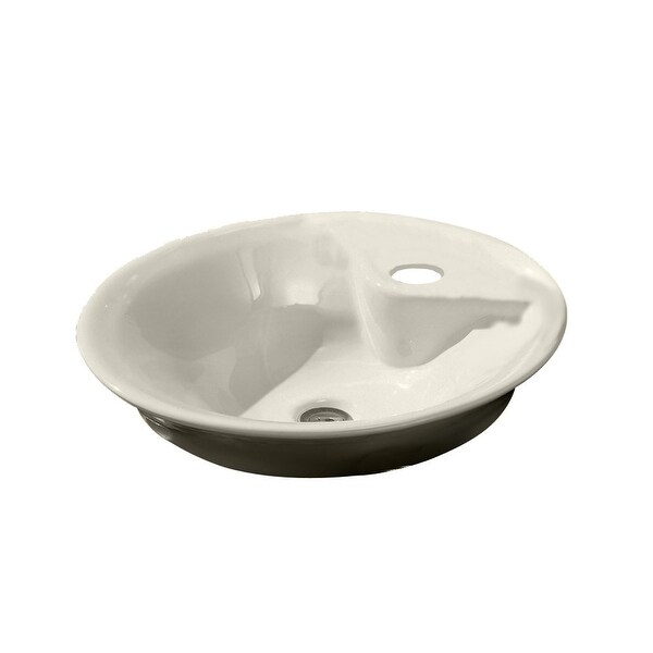 American Standard 0670.312 Morning 17-3/4" Vessel Porcelain Bathroom Sink