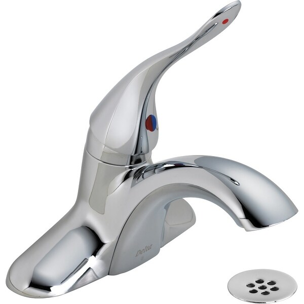 Delta 516LF-HGMHDF Single Handle Centerset Bathroom Faucet - Chrome