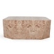 preview thumbnail 9 of 9, Classic Home Avena 42" Burl Wood Square Coffee Table