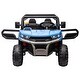preview thumbnail 84 of 95, 24V Electric Ride On Truck - Two-Seater with Remote Control, Dump Bed, and Non-Slip Tires