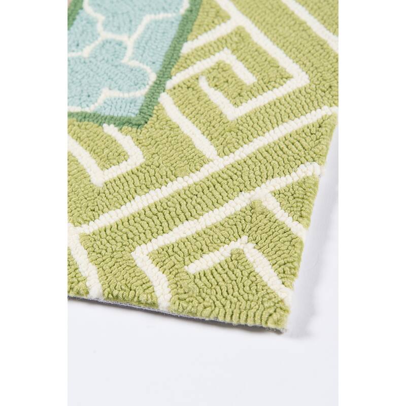 Madcap Cottage by Momeni Under A Loggia Blossom Dearie Outdoor Rug On