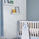 preview thumbnail 2 of 3, Laura Ashley Painterly Stripe Blue Wallpaper