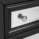 preview thumbnail 7 of 7, SAFAVIEH Marlon 3-Drawer Black Storage Chest