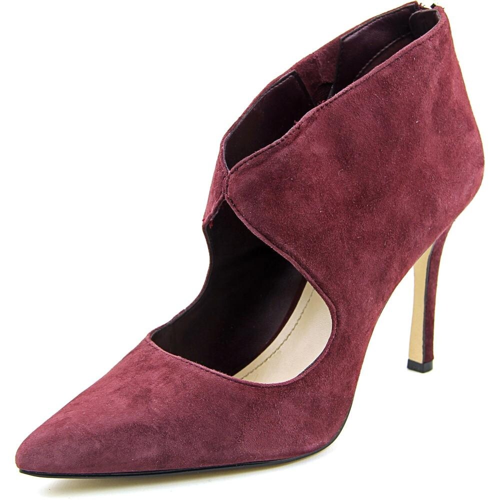 bcbg suede heels