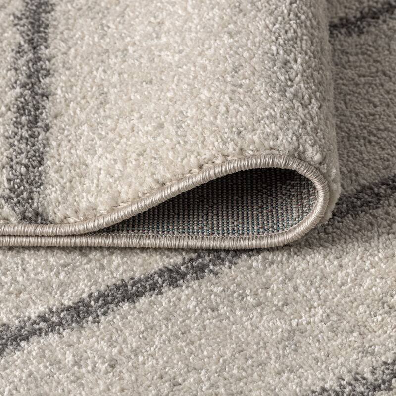 JONATHAN Y Alia Minimalist Stripe Area Rug