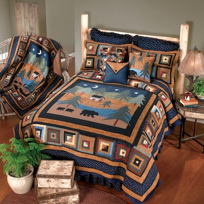 Donna Sharp Midnight Bear Quilt