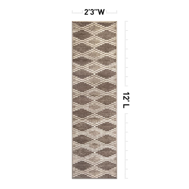 Southwestern Geometric Durable Area Rug, Perfect for Any Room
