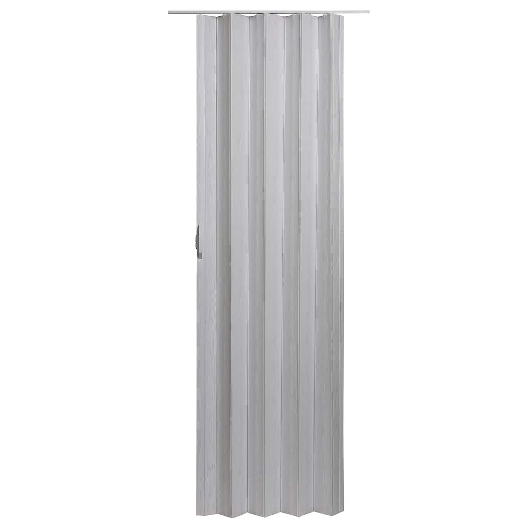 Spectrum Via White Mist PVC 36-inch x 96-inch Folding Door
