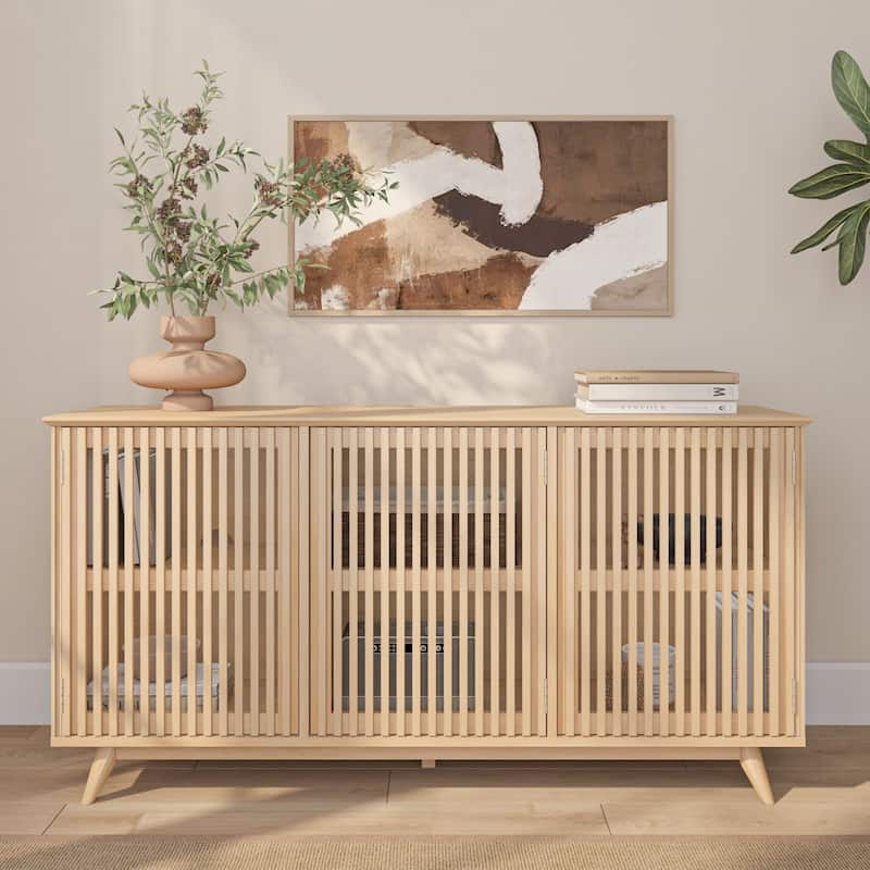 Plank and Beam Mid-Century Modern Buffet Sideboard/TV Stand